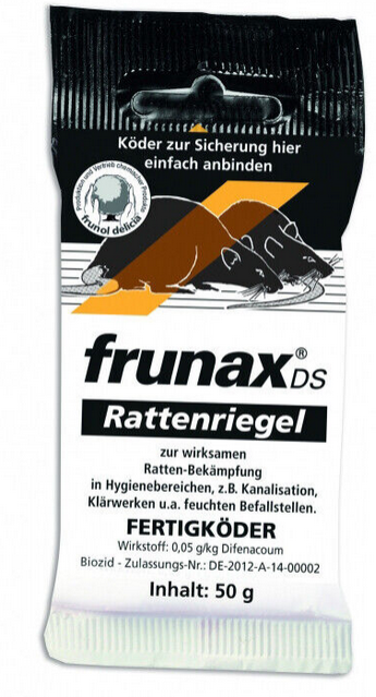 frunax DS Rattenriegel 50g, 250x50g